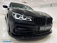 BMW 730LI Sunroof LED NAV HUD 2016 Black Rear Entertainment